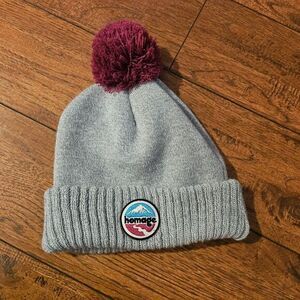 HOMAGE Go-To Beanie Acrylic Knit Classic‎ Winter Hat Cap Gray Unisex One Size